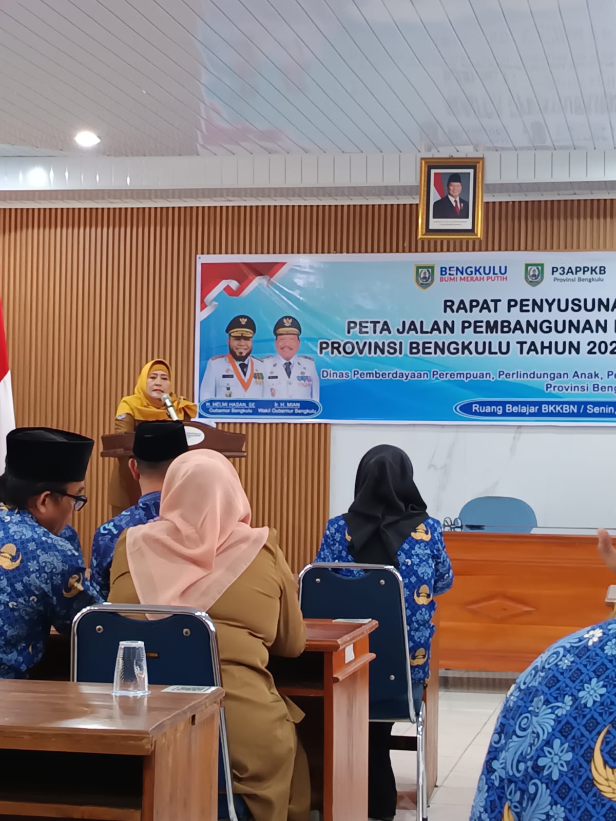 17 November 2025 kegiatan Rapat Penyusunan Dokumen PJPK   Provinsi Bengkulu Tahun 2025-2029 dan Rencana Aksi