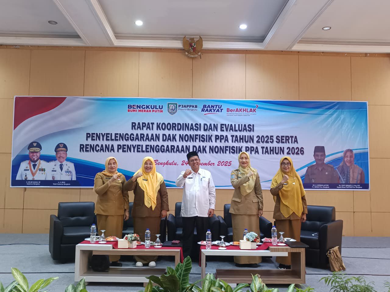 24 Nov 2025 Rapat Koordinasi (Rakor) dan Evaluasi Penyelenggaraan Dana Alokasi Khusus (DAK) PPA Non Fisik Tahun 2025